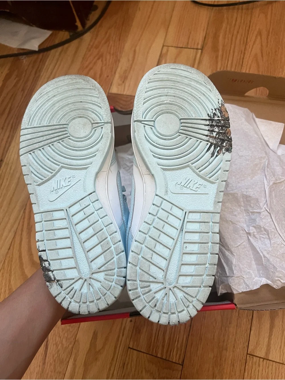 Light Blue Nike Dunk Low